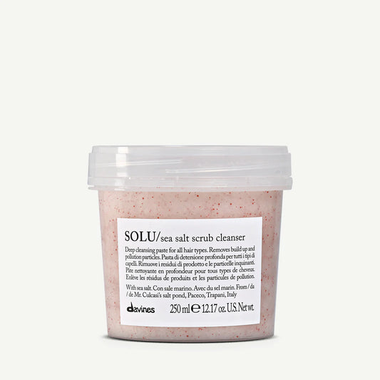 Davines SOLU Sea Salt Scrub Cleanser 250 ml